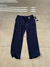 Infinity Cherokee Men's Scrub Pants Modern Fit Drawstring CK200A Size L Navy