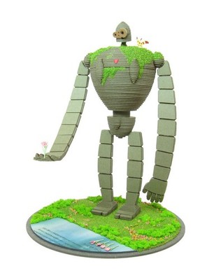 Sankei Miniatur Kunst Kit Studio Ghibli Serie Laputa: Schloss im Himmel Roboter So