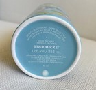 EUC STARBUCKS Blue Flower Ceramic Tumbler 12 oz Travel Mug Cup Magnolia 2013 — photo 8