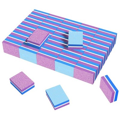 CGBE Buffing Block, Double-Sided Nail Colorful Blue-purple 