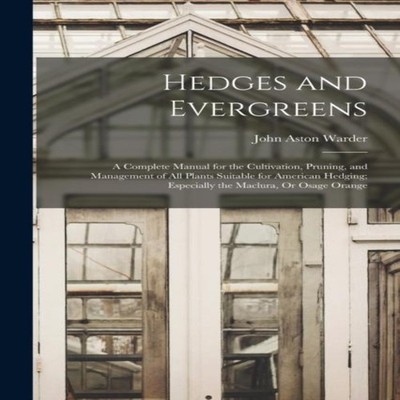 Hedges and Evergreens A Complete Manual for the Cultivation Pruni