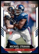 2021 Score Base Michael Strahan New York Giants 61