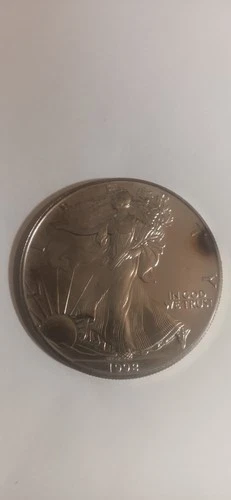 U.S. Mint American Eagle 1992 1 oz .999 Fine Silver One Dollar Coin Uncertified