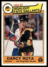 1983-84 O-Pee-Chee Darcy Rota #345 VIEW SCAN
