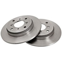 2 Bremsscheiben Voll Ø 260 Mm 10 Mm A.B.S. FüR U.A. Honda Prelude