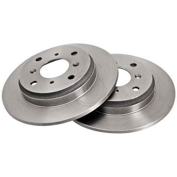 2 Bremsscheiben Voll Ø 260 Mm 10 Mm A.B.S. FüR U.A. Honda Prelude-image