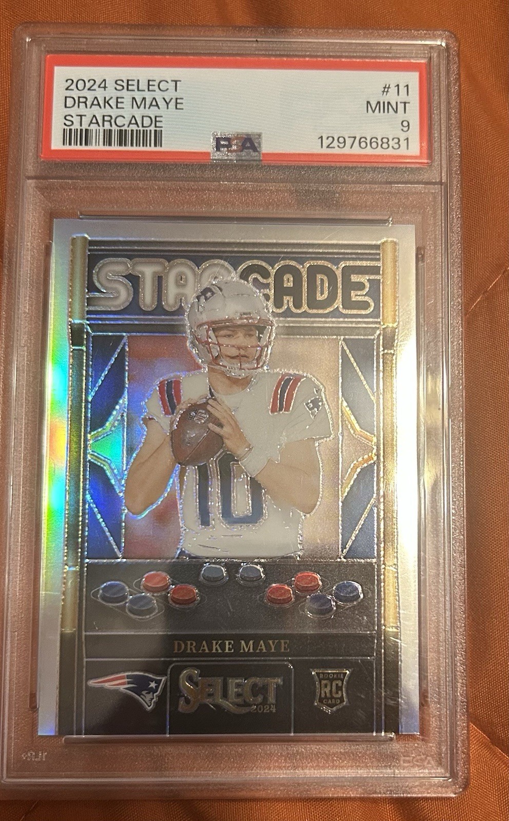 2024 Panini Select - Starcade Drake Maye #11 (RC)