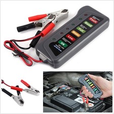 Automobile Mini Digital Battery 12V Alternator Tester With 6LED Light Display