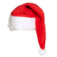Luxus NikolausmüTze Weihnachtsmann MüTze Nikolaus PlüSchmüTze Santa Xmas