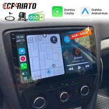 Für Skoda Octavia 2 1Z3 1Z5 Apple CarPlay Android 15 Autoradio Navi 4G+64G DAB+