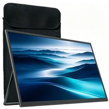 UPERFECT NxtLED Tragbarer Monitor 18,5 Zoll 120Hz Gaming Bildschirm 1920 * 1080