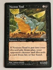 Noxious Toad Portal Regular NM Near Mint MTG 