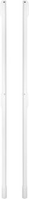 NEW Aoneky Aluminum 1.5'' Badminton Posts - Badminton Poles with Sleeves, White
