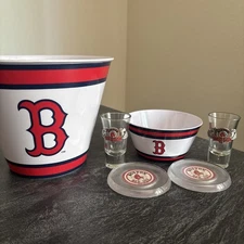 2 Boston Shots, 2 Boston Bowls and 2 Boston Coasters