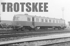 35mm Negative CFR Romania Railways Diesel Railcar 1968
