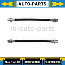 Rear Brake Hose Line Sunsong 2PCS For 1988 1989 1990 1991 Honda Civic 1.5L