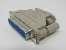 Slimline DB25 25 Pin Female to DB9 Male Adapter