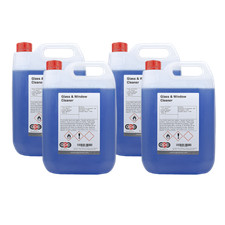 Glass & Window Cleaner *Streak Free Finish* Cleaning Chemicals 20L (4 x 5L)