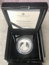 2022 Royal Mint British Monarchs King James I 2oz Silver Proof Coin