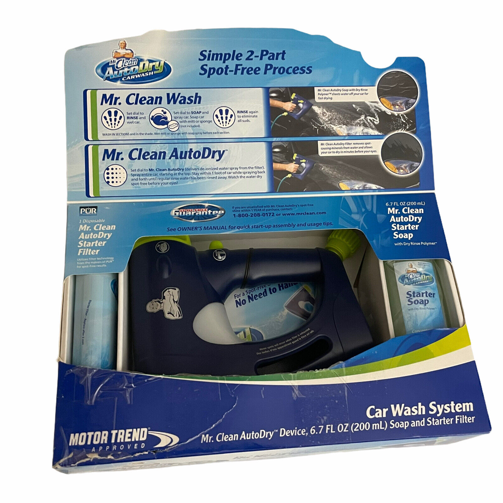 Max 75% OFF Mr. Clean AutoDry Car Wash System Starter Max 85% OFF B Filter w Soap PUR