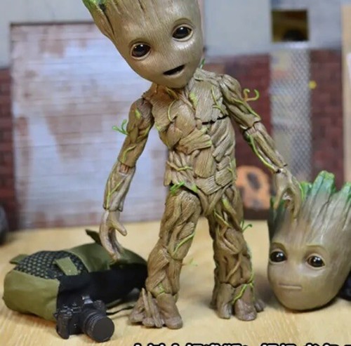 DRESSED Guardians of the Galaxy Tree Man Groot Action Figure Avengers Figure Toy - Picture 2 of 8