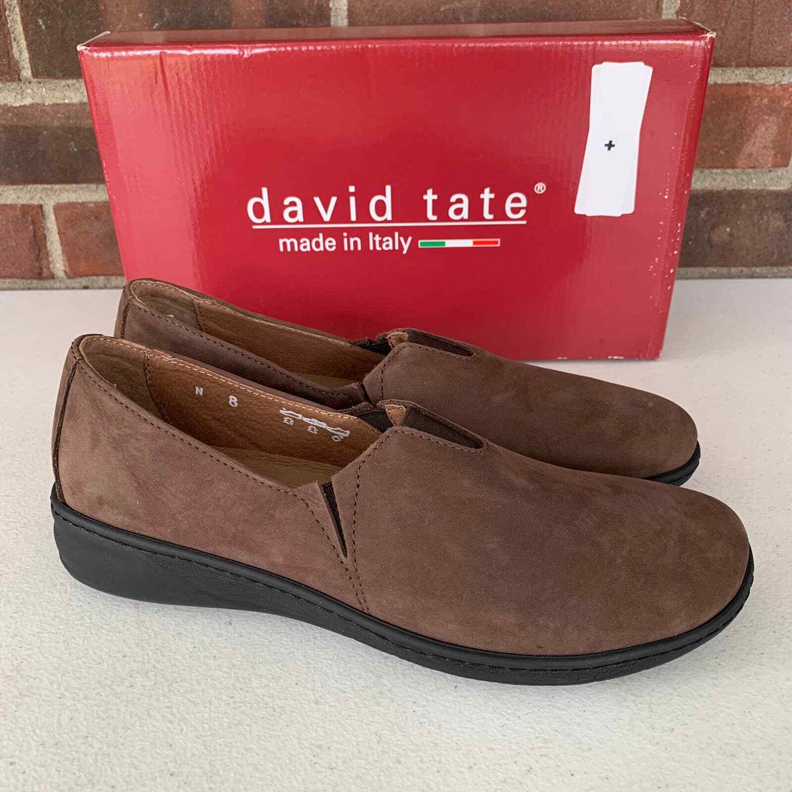 David Tate Celine Brown Nubuck Round 