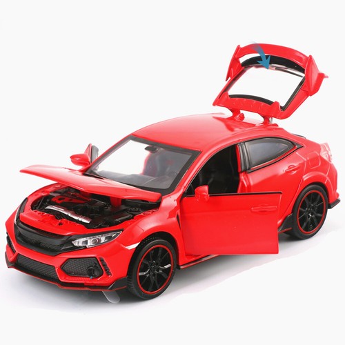 1/32 Replica Pull Back Car Model Doors Lid Openable Toy Vehicle with Sound&Light - Picture 7 of 27