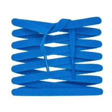 LitLaces 45" inch Flat Shoelaces -  Blue