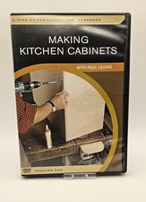 Making Kitchen Cabinets Paul Levine. 1988 DVD. Woodwork. Craft. Homebuilding.
