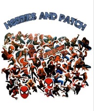 Stickers 25 adesivi Spiderman superhero laptop uomo ragno Marvel custom mix lot