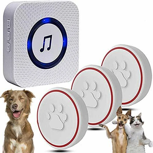 ChunHee Wireless Dog Cat Doorbell for Potty Training Smart Buttons
