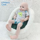 18'' Floppy Silicone Reborn Baby Girl Newborn Soft Silicone Doll Kids Xmas Gift — photo 1