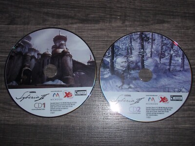 Syberia II 2 PC CD-ROM Benoit Sokal MC2-Microids 2004 for Windows 98/Me/2000/XP