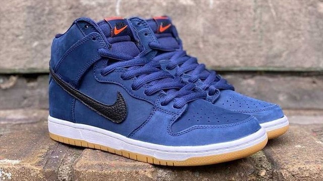 Midnight Navy Dunk High Orange Label Nike Sb Dunk Orange