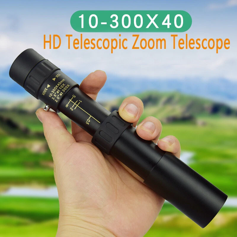 10-300X40mm HD Powerful Monocular Telescope Phone Camera Zoom Tripod New Pack - Image 2 of 4