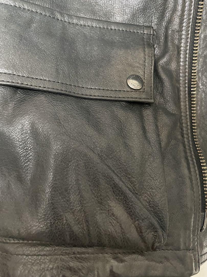 Belstaff PARKESTON レザー ダブルジップ ジャケット Belstaff PARKESTON レザー ダブルジップ ジャケット