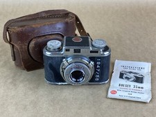 Bolsey 35 Model B W/ Wollensak 44mm 3.2  Leather Case - AS IS