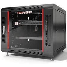 9U Sysracks Wall Mount IT Data Network Server Rack Cabinet Enclosure 24" Depth
