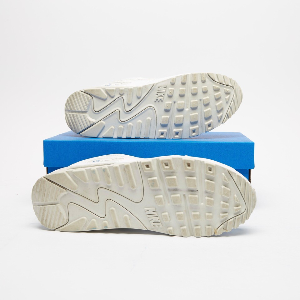 NIKE Air Max 90 Men's White/Grey SIZE 10 Trainers eBay