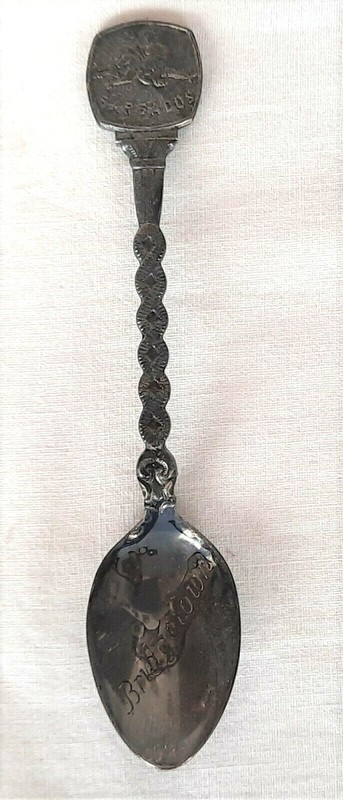 Vintage Souvenir Silver Spoon from Barbados