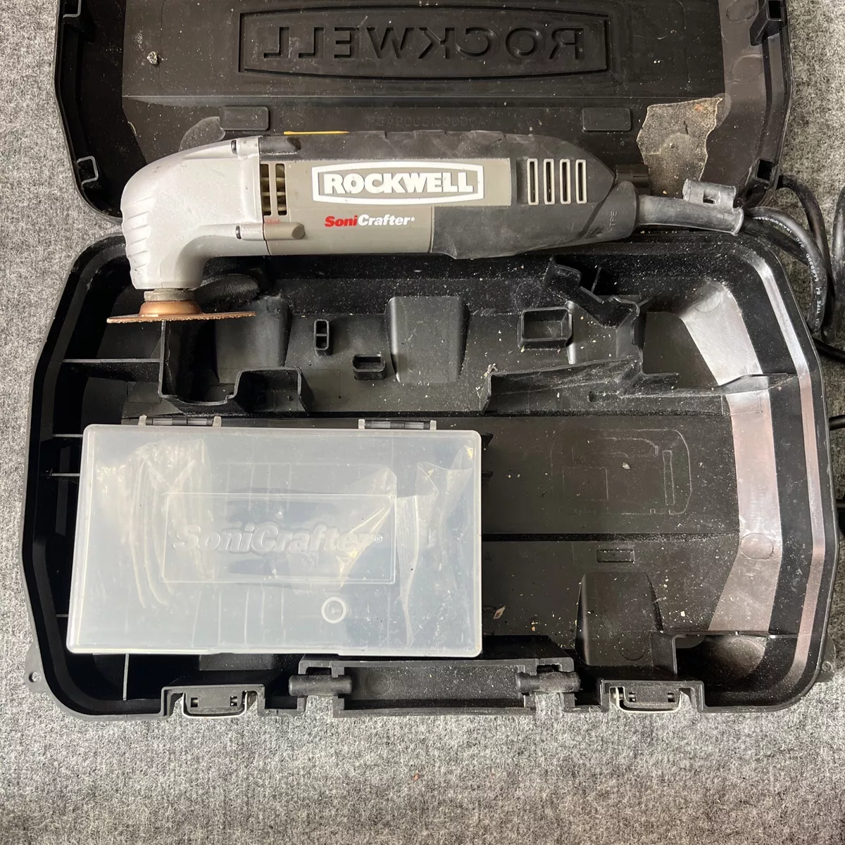 Used Rockwell Sonicrafter RK510 Corded Oscillating Multi Tool W