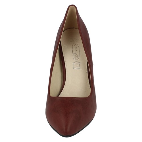 Ladies F9R665 Slip On Court Shoes By Spot On SALE WAS NOW - Picture 9 of 10