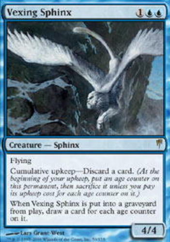 Spanish Vexing Sphinx ~ Near Mint ColdSnap Foreign Stock Image MTG Magic Ultimat - Picture 1 of 1