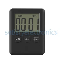 Large LCD Digital Kitchen Cooking Timer Count-Down Up Clock Loud Alarm Magnetic