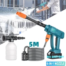Cordless High Pressure Washer Jet Water Cleaner Gun For Makita LXT Battery 18V