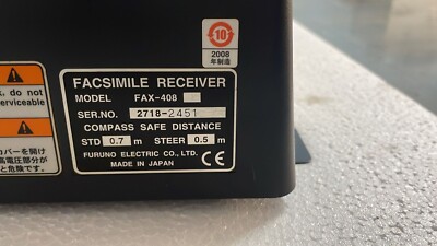 furemuページ Furuno FAX-408 Facsimile Receiver | FAX-408 | Japan Warranty