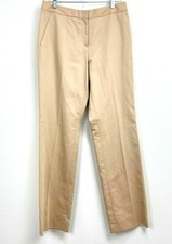 BROOKS BROTHERS Khaki Beige Dress Pants 8 Cotton Chino Pants NWT
