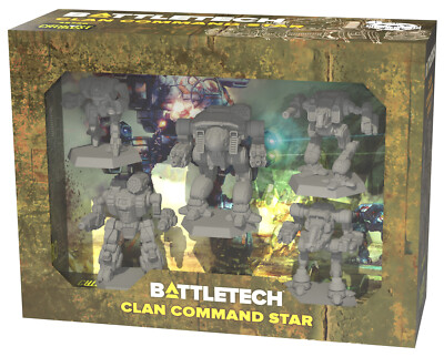 CAT35720 Catalyst Game Labs BattleTech: Miniature Force Pack - Clan Command Star