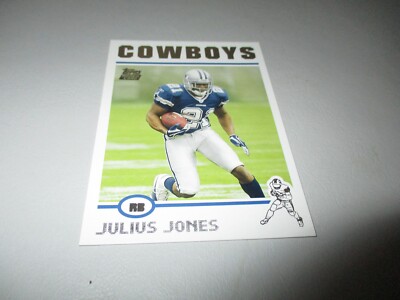 Julius Jones 2004 Topps RC #351