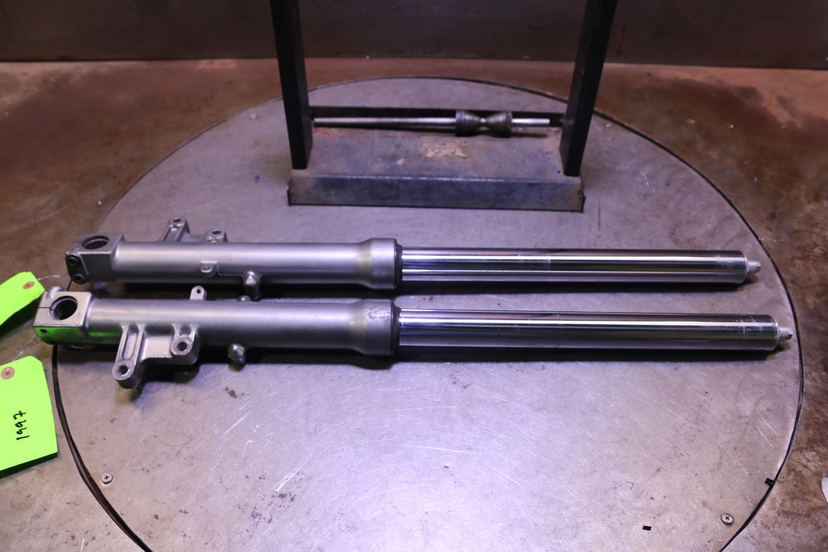 96-02 Kawasaki Ninja Zx600e Pair Front Forks Straight | eBay